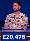 Michael Hutchinson, today's Jeopardy! UK winner (for the January 16, 2024 game.)