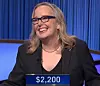 Maureen O'Neil, today's Jeopardy! winner (for the March 7, 2022 game.)
