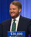 Matt Massie, today's Jeopardy! winner (for the June 10, 2025 game.)