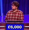 Ben Jones, today's UK Jeopardy winner (for the April 9, 2025 game.)