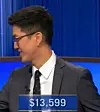 Brendan Liaw, today's Jeopardy! winner (for the May 20, 2025 game.)