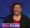 Michonne Omo, today's Jeopardy! winner (for the March 20, 2020 game.)
