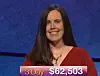 Emily Frey, today's Jeopardy! winner (for the November 1, 2018 episode.)