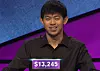 Bruce Lou, today's Jeopardy! winner (for the March 2, 2020 game.)