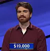 Mason Maggio, today's Jeopardy! winner (for the September 29, 2020 game.)