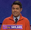 Zach Newkirk, today's Jeopardy! winner (for the June 12, 2020 game.)