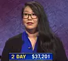 Carmela Chan, today's Jeopardy! winner (for the October 30, 2020 game.)