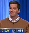 Joey DeSena, today's Jeopardy! winner (for the November 12, 2024 game.)