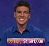 James Holzhauer, today's Jeopardy! winner (for the May 3, 2019 game.)