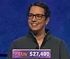 Robin Miner-Swartz, today's Jeopardy! winner (for the December 24, 2019 game.)