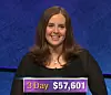 Karen Farrell, today's Jeopardy! winner (for the December 30, 2019 game.)