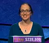 Jennifer Quail, today's Jeopardy! winner (for the December 13, 2019 game.)