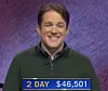 Patrick Hume, today's Jeopardy! winner (for the April 15, 2021 game.)