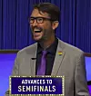 Wil Wheaton, today's Celebrity Jeopardy! winner (for October 30, 2022 game.)