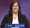 Amanda Ganske, today's Jeopardy! winner (for the May 14, 2021 game.)