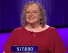 Sharon Stone, today's Jeopardy! winner (for the March 30, 2023 game.)