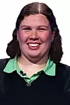 Sarah Michel on Jeopardy!