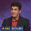 Matt Amodio, today's Jeopardy! winner (for the August 13, 2021 game.)