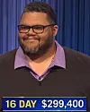 Ryan Long, today's Jeopardy! winner (for the June 3, 2022 game.)