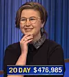 Mattea Roach, today's Jeopardy! winner (for the September 1, 2022 game.)