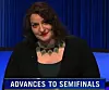 Jilana Cotter, today's Jeopardy! winner (for the October 24, 2023 game.)