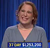Amy Schneider, today's Jeopardy! winner (for the January 20, 2022 game.)
