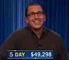 Ben Goldstein, today's Jeopardy! winner (for the June 22, 2023 game.)
