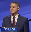 Tom Duffey, today's Jeopardy! winner (for the March 15, 2021 game.)