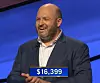 Eric Aiese, today's Jeopardy! winner (for the September 28, 2020 game.)