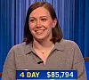 Amy Hummel, today's Jeopardy! winner (for the April 29, 2024 game.)