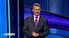 Ken Jennings in a pink shirt on October 25, 2023.