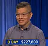 Ben Chan, today's Jeopardy! winner (for the May 19, 2023 game.)