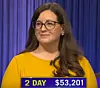 Emily Fiasco, today's Jeopardy! winner (for the July 14, 2022 game.)