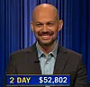 David Bederman, today's Jeopardy! winner (for the July 19, 2023 game.)