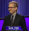 Dan Wohl, today's Jeopardy! winner (for the February 8, 2023 game.)