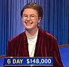 Mattea Roach, today's Jeopardy! winner (for the April 12, 2022 game.)