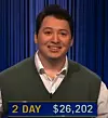 Ittai Sopher, today's Jeopardy! winner (for the July 13, 2023 game.)
