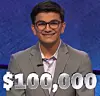 Avi Gupta, today's Jeopardy! winner (for the June 28, 2019 game.)