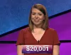 Nicole Cocklin, today's Jeopardy! winner (for the December 11, 2018 game.)