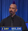 Dave Rapp, today's Jeopardy! winner (for the February 15, 2022 game.)