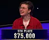 Mattea Roach finished in 5th place in Season 2 of Jeopardy! Masters and won $75,000.