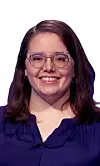 Claire Theoret on Jeopardy!
