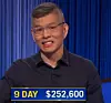 Ben Chan, today's Jeopardy! winner (for the May 22, 2023 game.)