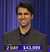 Connor Sears, today's Jeopardy! winner (for the January 10, 2022 game.)