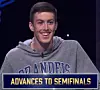Joey Kornman, today's Jeopardy! National College Championship winner (for quarterfinal #4 on February 9, 2022).