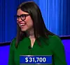 Madeline Kaplan, today's Jeopardy! winner (for the May 4, 2026 game.)