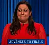 Juveria Zaheer, today's Jeopardy! winner (for the December 20, 2023 game.)