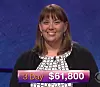 Kate O'Connor, today's Jeopardy! winner (for the December 20, 2017 episode.)