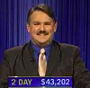 Brian Henegar, today's Jeopardy! winner (for the April 5, 2023 game.)