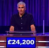 Dan Afshar, today's UK Jeopardy winner (for the April 8, 2025 game.)